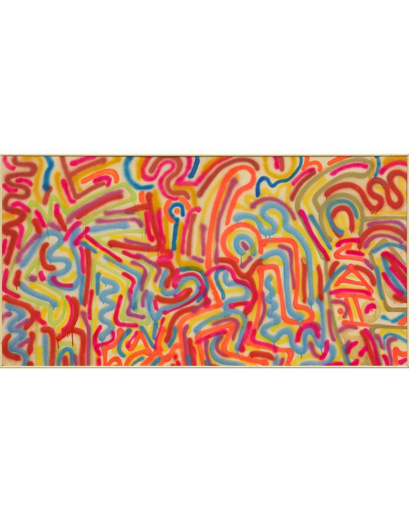 UNTITLED II BY KEITH HARING