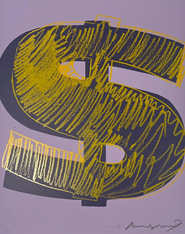 $ DOLLAR SIGN (FS II. 276) BY ANDY WARHOL