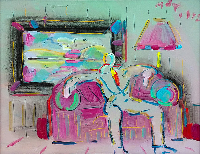 LIVING ROOM (MAN) I BY PETER MAX